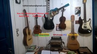 conserto de instrumentos musicais curitiba Nelson Luthier-Conserto de Instrumentos Musicais