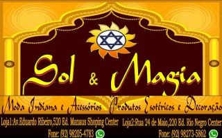 loja de produtos esotericos manaus Sol & Magia