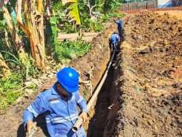 Obras de extensão de rede de água beneficia mais de 100 famílias na comunidade Novo Céu em Autazes