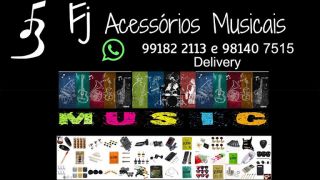 loja de instrumentos musicais manaus Fj Acessorios Musicais