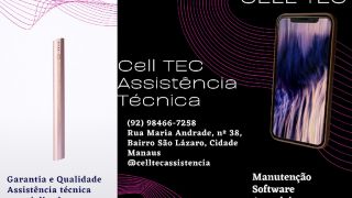 oficina de reparos de celulares manaus Cell Tec - Assistência Técnica de Celulares e Tablets